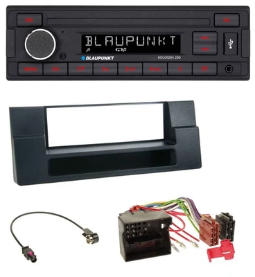 Blaupunkt MP3 AUX USB 1DIN Autoradio für BMW X5 E53 5er E39 Quadlock Ablagefach - Bild 1 von 4