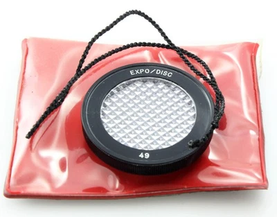 The ExpoDisc 49mm Ultimate White Balance Filter & Instructions - Image 1 of 3