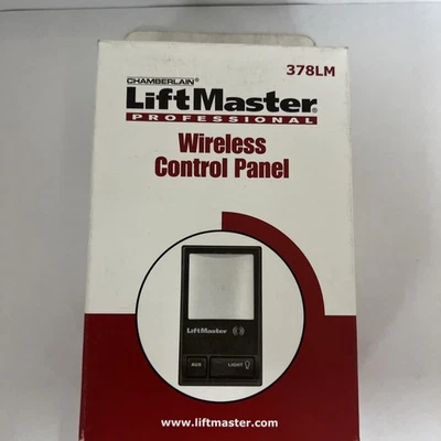 LiftMaster 378LM беспроводная панель управления вспомогательный открыватель гаража - Изображение 1 из 3