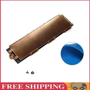 Copper M.2 SSD Heat Sink Cooler with Thermal Silicone Pad for Laptop (1 Side) - Bild 1 von 12