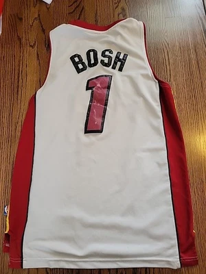 Adidas Chris Bosh Miami Heat Jersey Mens Size Medium Basketball NBA  - Image 1 of 4
