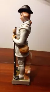 18. Jahrhundert Virginia Morgans Schütze Figur 1776 Porzellan von Sadek Nr.6965 - Bild 1 von 7