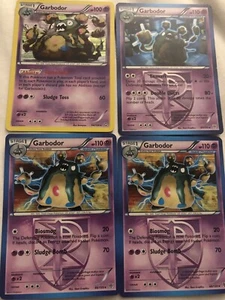 4X Pokemon GARBODOR 66/135 Plasma Storm RARE HOLO 54/124 Holo 67/135 Common - Picture 1 of 5