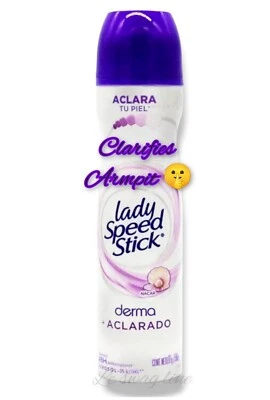 LADY SPEED STICK AEROSOL DESODORANTE DERMA ACLARADO CLARIFY DESODORANTE 3,2 OZ Foto 1 de 4