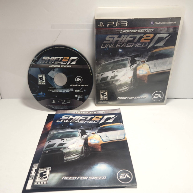 Need for Speed Shift 2 - Unleashed Limited Edition - Ps3 - Jogos