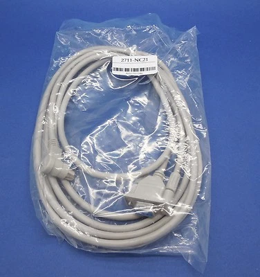 Allen Bradley Micrologix PanelView 90 deg end 2711-NC21 2711-NC22 10ft - Image 1 of 2