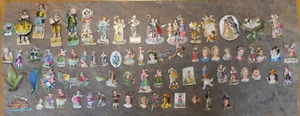 Approx 70 Antique Scrapbook Paper Scraps Various Themes (Lot 2) - Picture 1 of 11