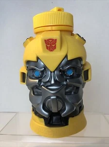 2012 Transformer BUMBLEBEE Thermos plastic hot cold food Hasbro Paramount movie - Picture 1 of 9