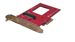 StarTech 2.5" U.2 NVMe SSD to PCIe 4.0 x4 Adapter Card PEX4SFF8639 - Afbeelding 1 van 3