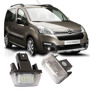 2x Luce targa Citroen Berlingo B9 per veicoli con portellone - Foto 1 di 5