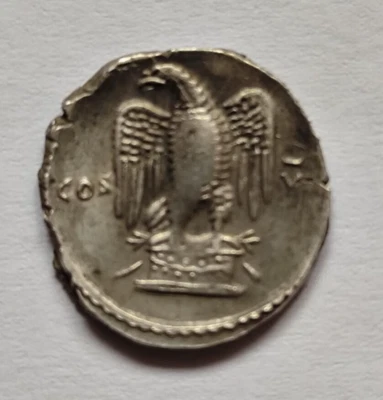 Tito, como César 76-78 dC Roma Denario AR Foto 1 de 2