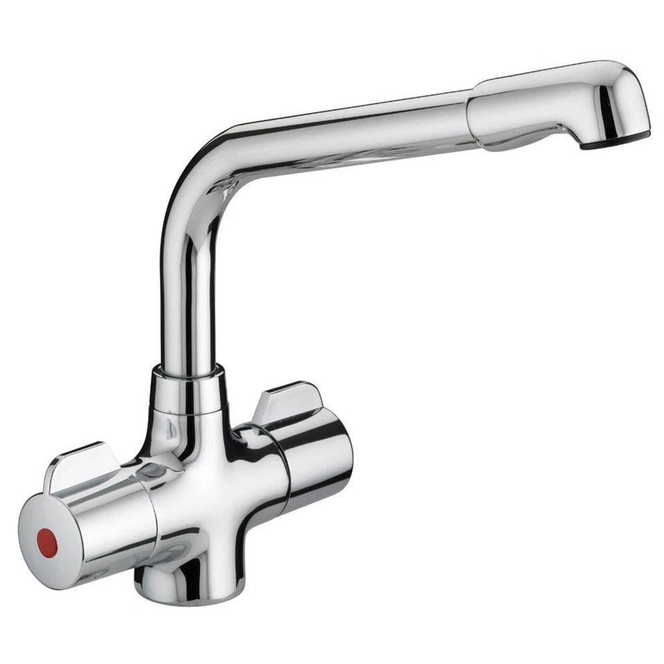 Bristan Manhattan Easyfit Monobloc Kitchen Sink Mixer Tap - Chrome - Image 1 of 1