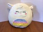SOPHIE EASTER LAMB Sheep Squishmallow Rainbow Belly W/ Tags Kellytoy JAZWARES