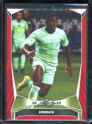 2023 Leaf Soccer Red Endrick #B-3 - Image 1 of 2