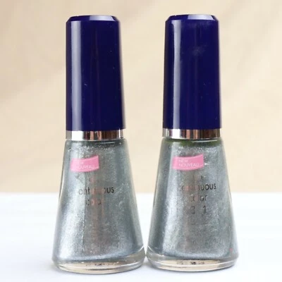 Лак для ногтей Cover Girl Quicksilver лот из 2 бутылок непрерывного цвета 0,33 жидкой унции - Изображение 1 из 4