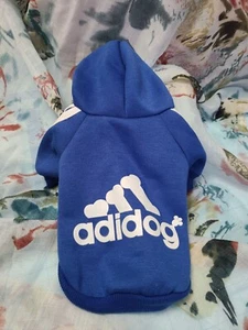 Adidog Hoodie Blue Size XS - Picture 1 of 6