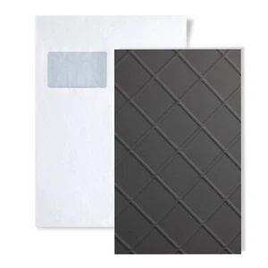 1 MUSTERSTÜCK WallFace S-19764 DIN A5 | Wandpaneel MUSTER CORD CHARCOAL LIGHT - Bild 1 von 2