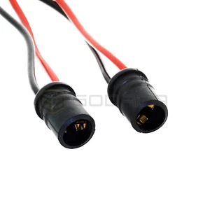 2 x Connectors Socket Bulb Brake Light Harness PigTail T10 158 wiring - Bild 1 von 1