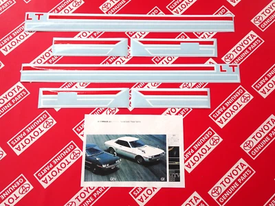 Juego de pegatinas laterales Toyota Celica 1970 1971 1972 1973 1974 1975 cupé 1600 LT TA22 Foto 1 de 4