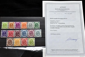 Alemania serie Posthorn nuevo con el último certificado fotográfico Schlegel BPP 2.200 euros - Imagen 1 de 5