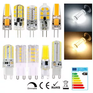 G4 12V G9 220V LED 3W 5W 6W 8W 10W Dimmable COB Ampoule Remplacer Lampe Halogène - Zdjęcie 1 z 21