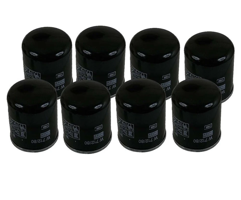 Juego de 8 filtros de aceite de motor Mann 9144445 para Saab 9-3 9-5 900 9000 99 Foto 1 de 1