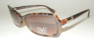  DIANE von FURSTENBERG DVF 5895 PHOEBE TORTOISE SUNGLASSES GLASSES 125 - Picture 1 of 3