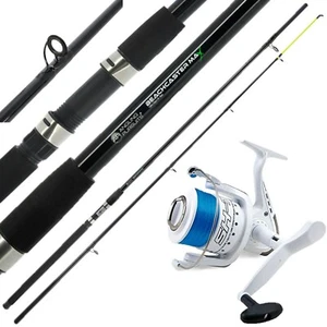 12FT Angling Pursuits Beachcaster Max Sea Fishing Rod + Shizuka 7000 Sea Reel - Picture 1 of 4