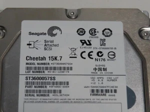 Disco duro interno Seagate Cheetah 15K.7 600 GB 15000 rpm 3,5" (ST3600057SS) - Imagen 1 de 2