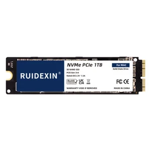 1TB M.2 PCIe Gen3 x4 NVMe SSD FOR MACBOOK AIR 2013-2017 A1465 A1466 - Picture 1 of 5