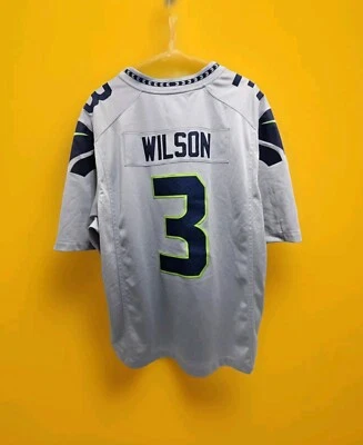 Nike On Field NFL Seattle Seahawks Wilson #3 Football Jersey ~ Size XXLarge EUC - Image 1 of 4