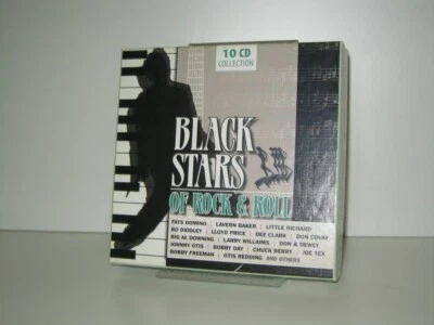 10 CD Box Various Artists:  Black Stars Of Rock & Roll  (2014 EU) - Bild 1 von 4