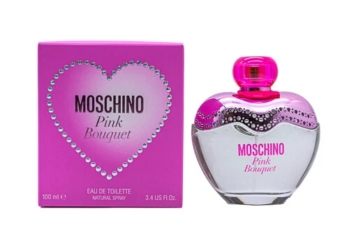 Perfume para mujer Moschino Pink Bouquet 3,4 OZ EDT nuevo en caja Foto 1 de 1