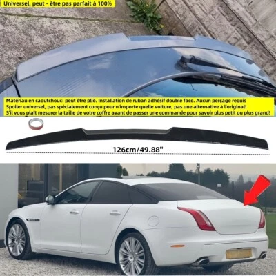 pour Jaguar Xj X351 2009-2019 Aileron de coffre Becquet Spoiler 126cm universel - Photo 1/4