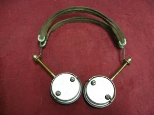 Vintage American Bell radio headset Headphones - No Cord - Wayland Radio Mfg. - Picture 1 of 5
