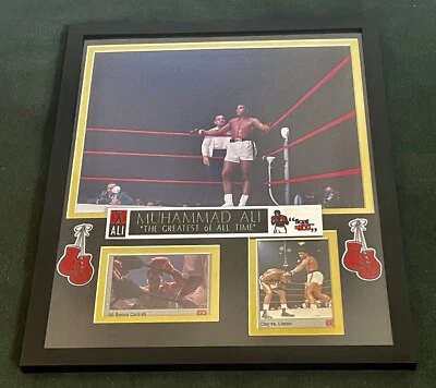 Muhammad Ali 🥊 “The Greatest Of All Time” Cards, Nameplate - BOXNG 🥊 - Image 1 of 4
