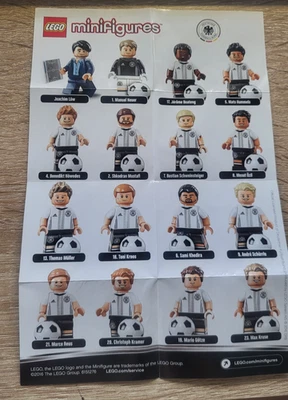 " LEGO 71014 Minifiguren " Serie DFB Die Mannschaft " Sami Khedira  + BPZ " - Bild 1 von 3
