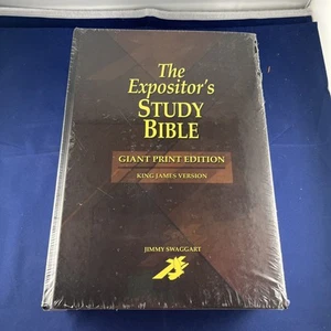 Jimmy Swaggart The Expositors Study Bible Giant Print KJV Hardcover - Picture 1 of 5