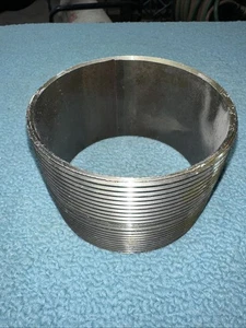 LDR Industries 350 4XCL 4" x Close Black Pipe Nipple - Picture 1 of 7