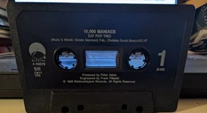 10,000 Maniacs Eat for Two Cassette Single 1989 Elektra Natalie Merchant - Picture 1 of 1
