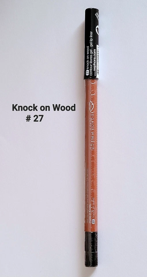 Sephora Retractable Rouge Gel Lip Liner 27 Knock On Wood New & Sealed - Image 1 of 1