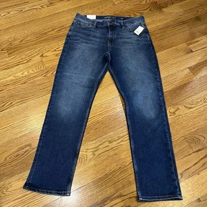NWT Banana Republic Legacy Mid Rise Slim Fit Jeans Stretch Denim Men's 35x32 - Picture 1 of 18