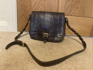 Massimo Dutti brown leather bag - Picture 1 of 8