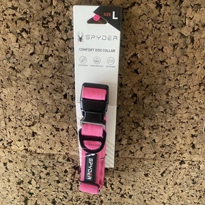 Spyder Hundehalsband Größe Large rosa wasserabweisend leicht verstellbar - Bild 1 von 7