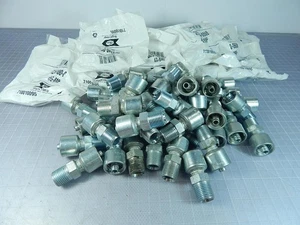 LOT OF 65 GATES G25100-0608 FEMALE SWIVEL COUPLE FITTINGS T103355 - Picture 1 of 4