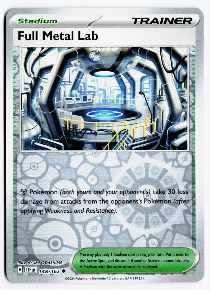 Full Metal Lab 148/162 SV05: Temporal Forces Reverse Holo - Image 1 of 2