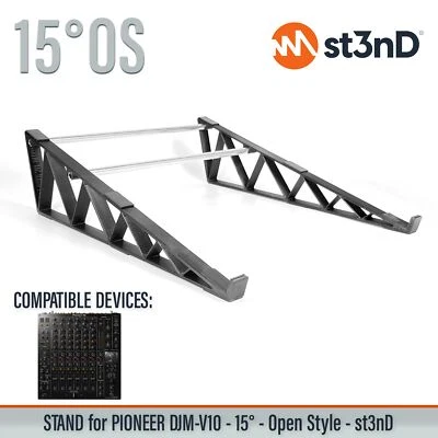 ST3ND STAND for PIONEER DJ DJM-V10 STAND - 15° - Open Style