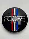 Foose Gloss Black Snap In Wheel Center Cap 1003-41Gb Cap M-858