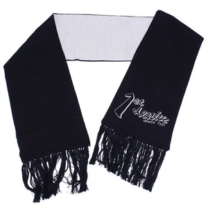 9742X sciarpa uomo ARMANI JEANS blue/white wool scarf men - Picture 1 of 4