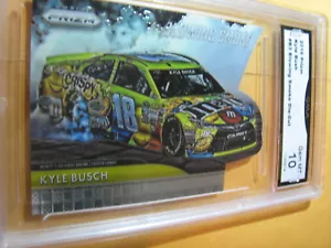 KYLE BUSCH 2016 PRIZM RACING BLOWING SMOKE DIE-CUT # 83 GRADED 10 L@@@K - Picture 1 of 1